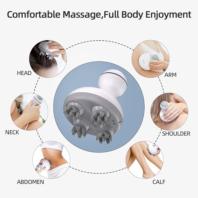 New Electric Smart Scalp Massager by Urbian Burj